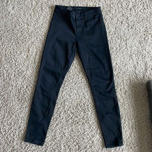 J Brand Mid-Rise black Pants size 25